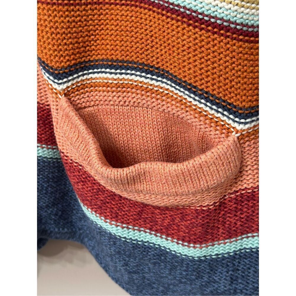 Pendleton Multi Stripe Shawl Button Up Cardigan W… - image 5